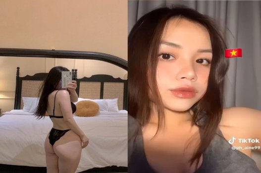 Gái xinh chân dài mê bú cu